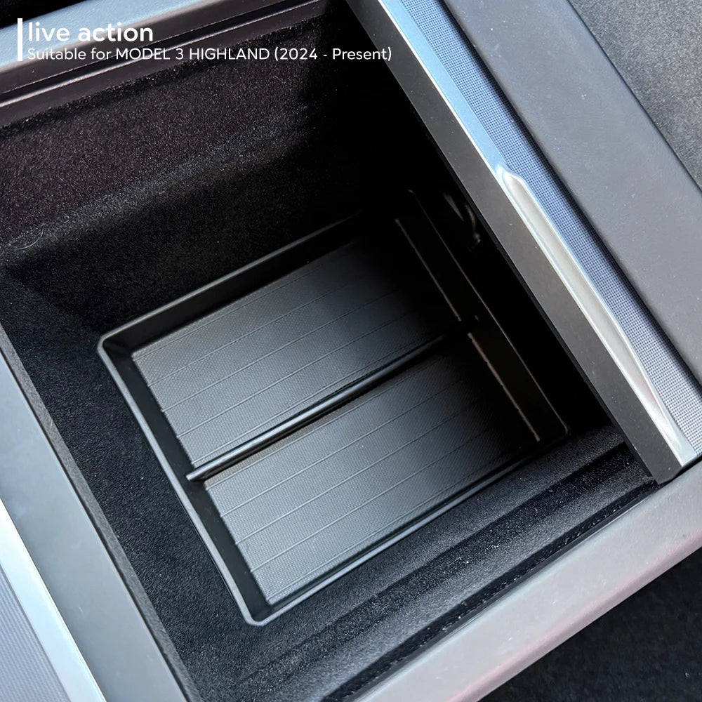Center Console Organizer Tray Set for Model 3 Highland