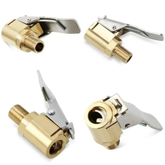 Heavy-Duty Brass Tire Inflator Air Chuck for Cars and Trucks