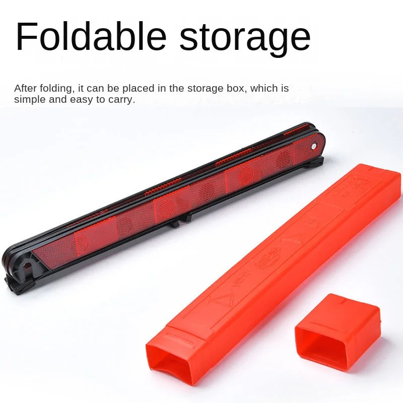 Foldable Reflective Roadside Emergency Warning Triangle