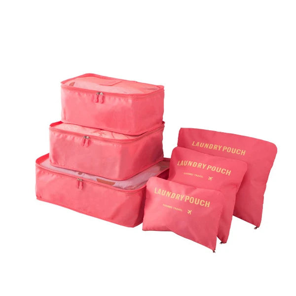 6-Piece Luggage Packing Organizer Set for Travel