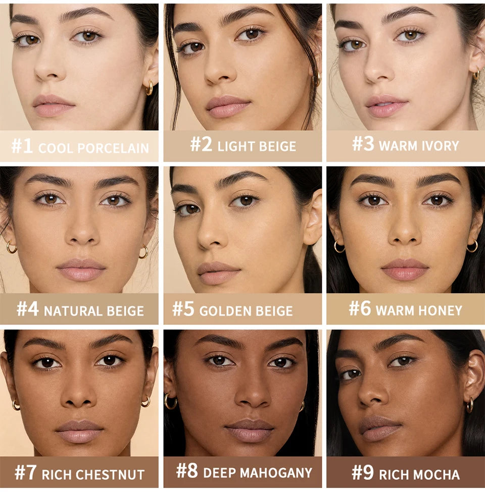 Long-Lasting Matte Liquid Foundation for Flawless Natural Coverage - 8