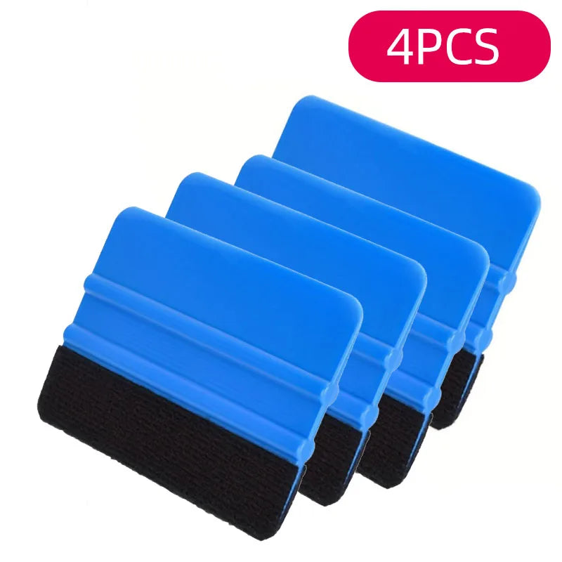Car Vinyl Wrap Squeegee Tool Felt Edge Scraper for Auto Film Tint