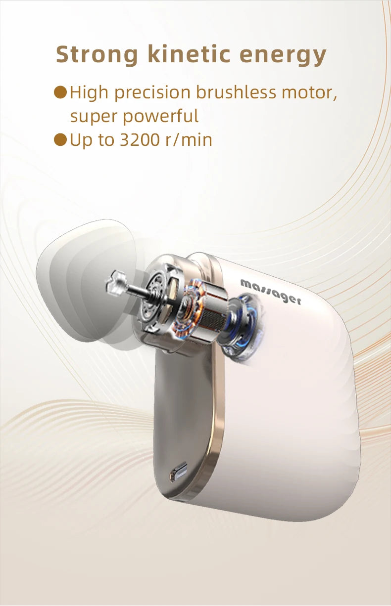 Portable Deep Tissue Mini Massage Gun for Muscle Recovery