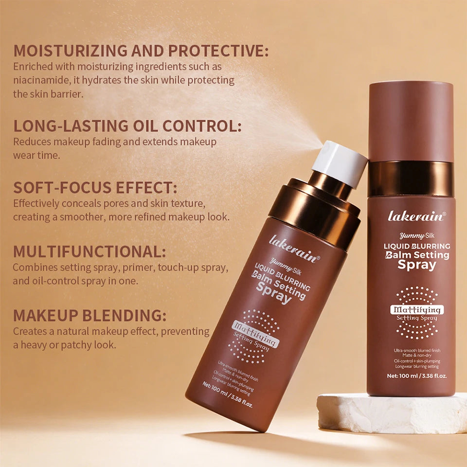 Long-Lasting Oil Control Makeup Setting Spray - 9