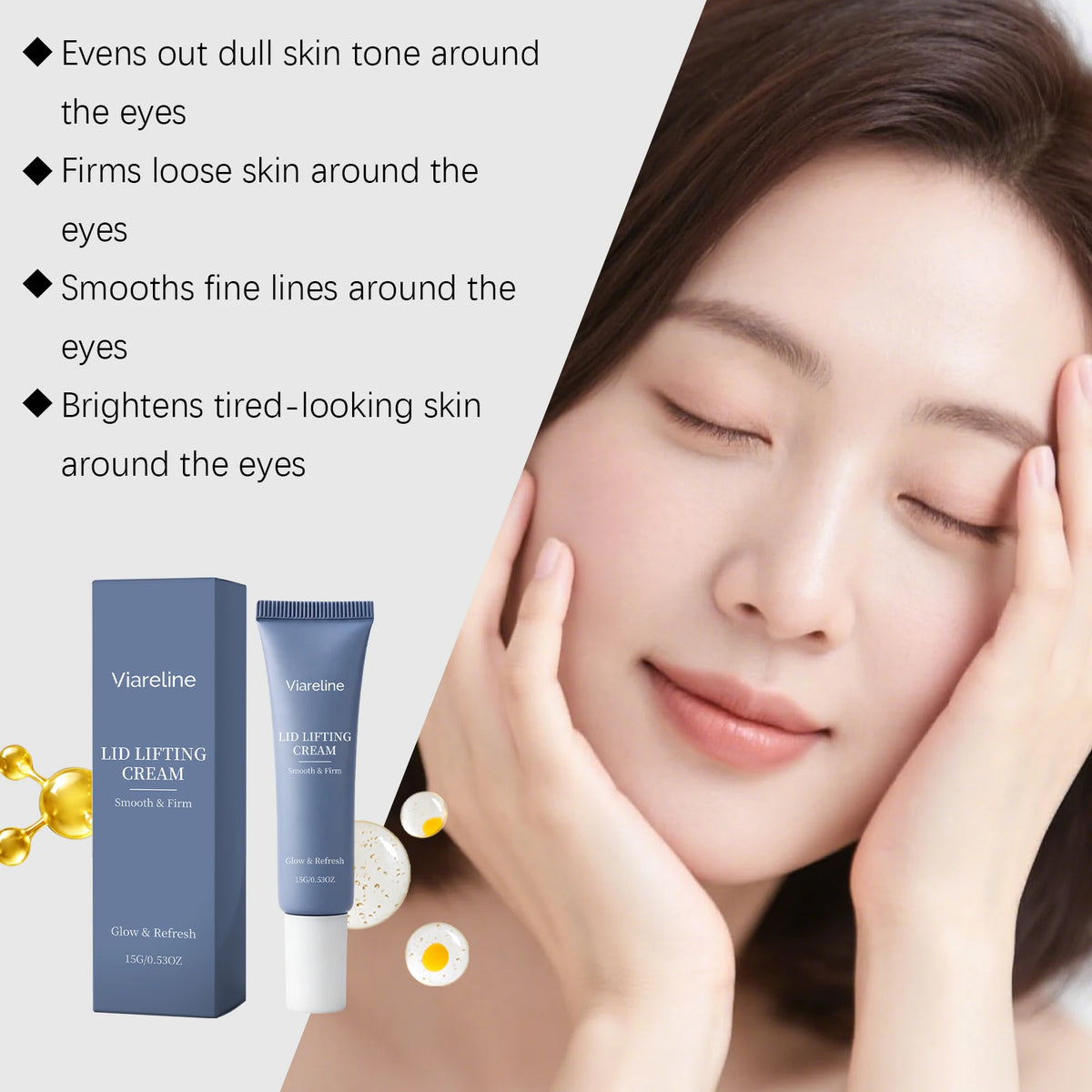 Firming Eye Cream for Dark Circles and Fine Lines