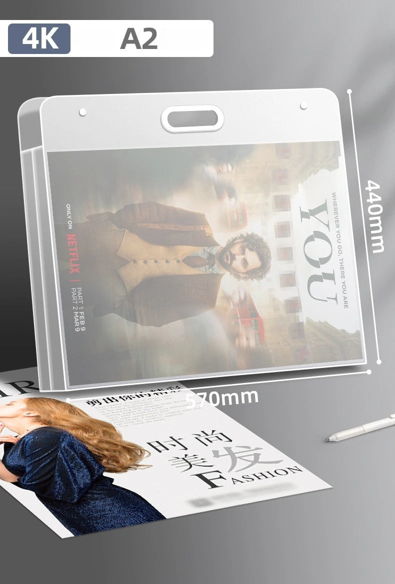 Portable Art Portfolio Storage Folder for Sketches and Artwork