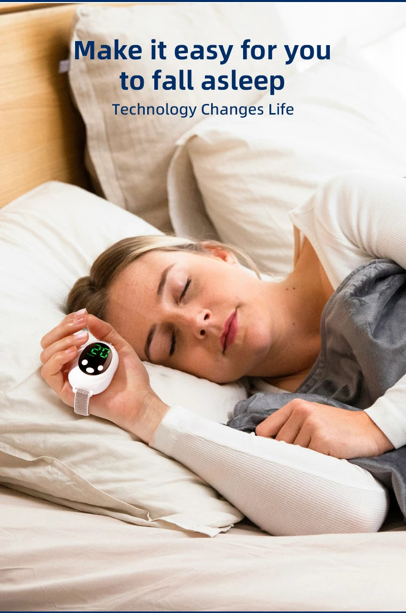 Microcurrent Handheld Sleep Aid and Stress Relief Device - 12