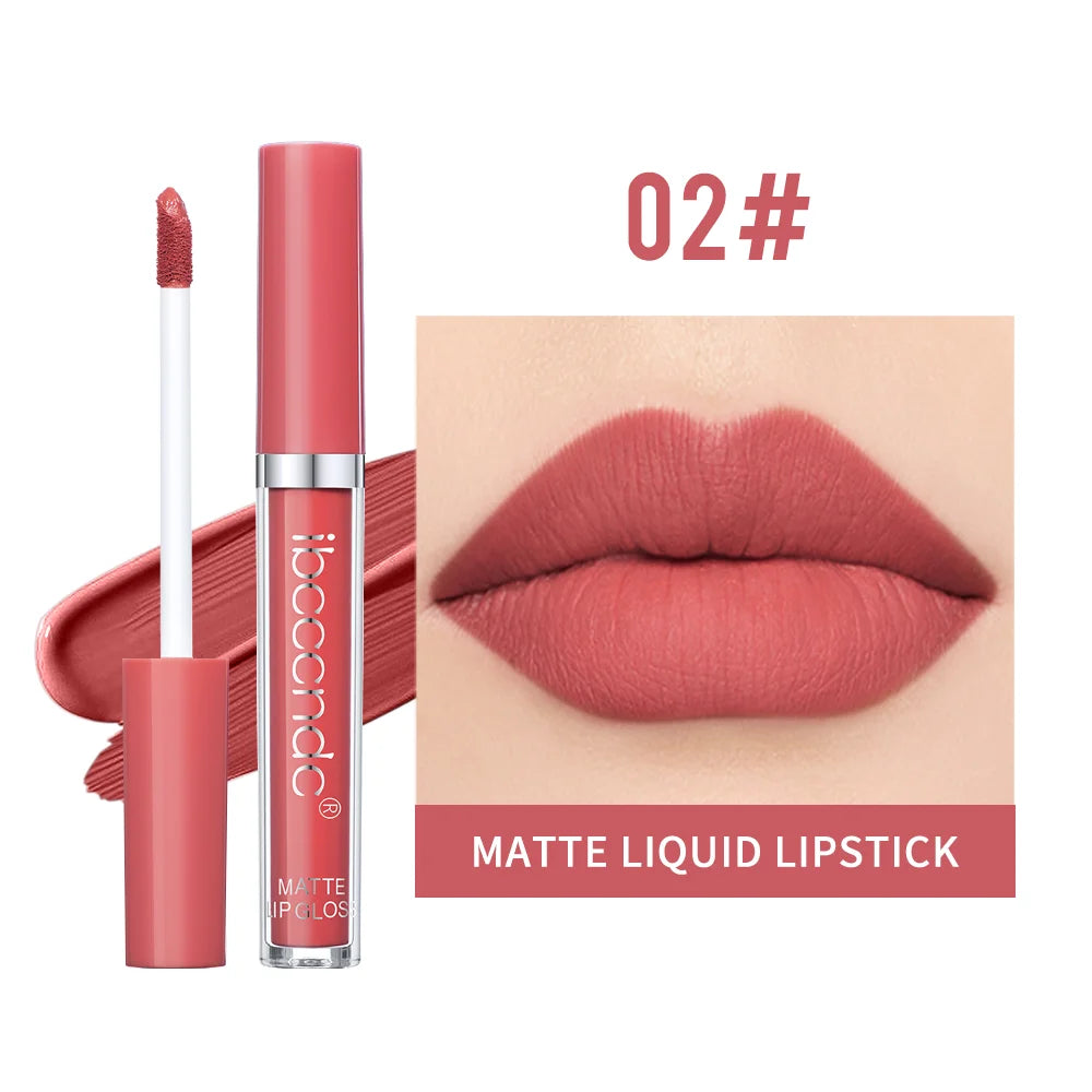 Waterproof Matte Liquid Lipstick Long-Lasting Lip Gloss