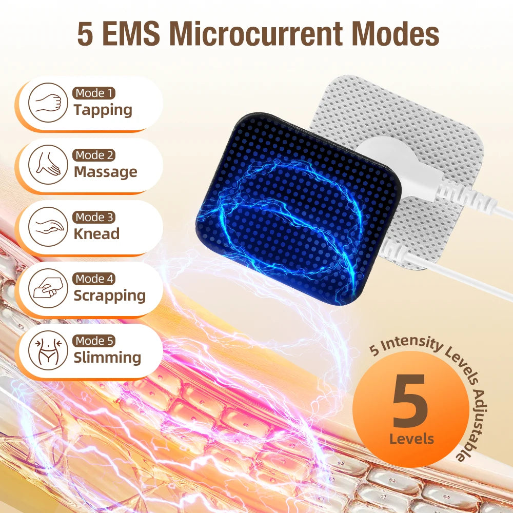 EMS Ultrasound Body Slimming and Facial Lifting Massager