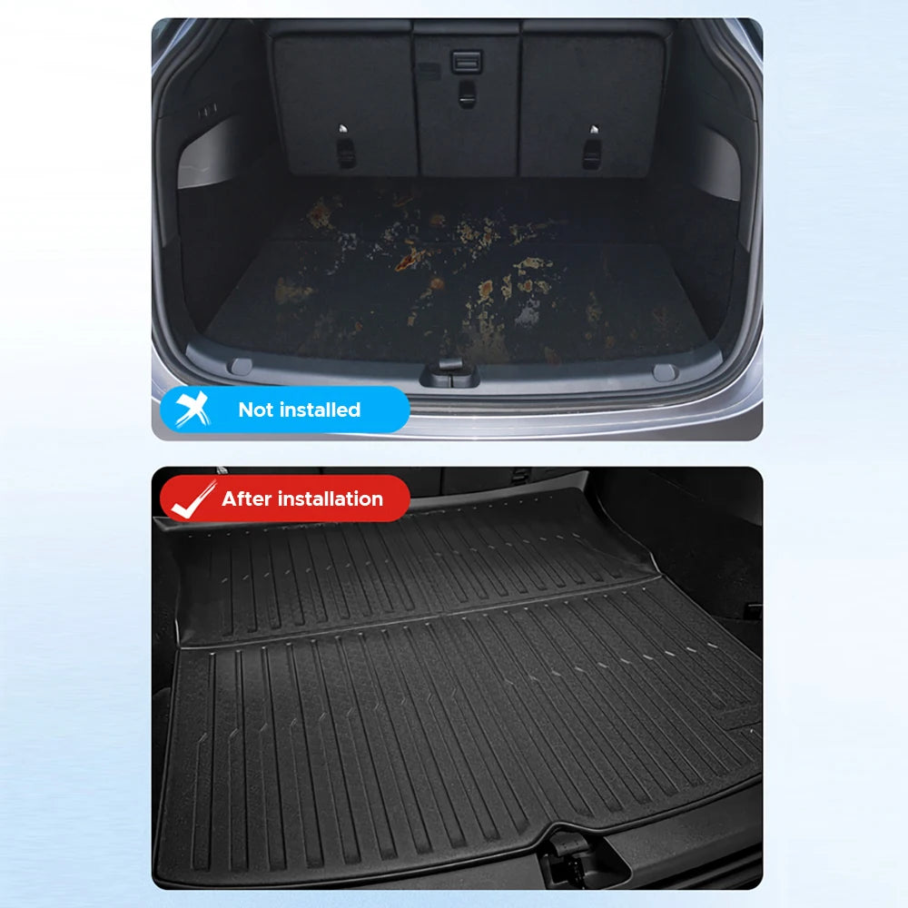 All-Weather Trunk Mat Set for 2025-2026 Model Y Juniper