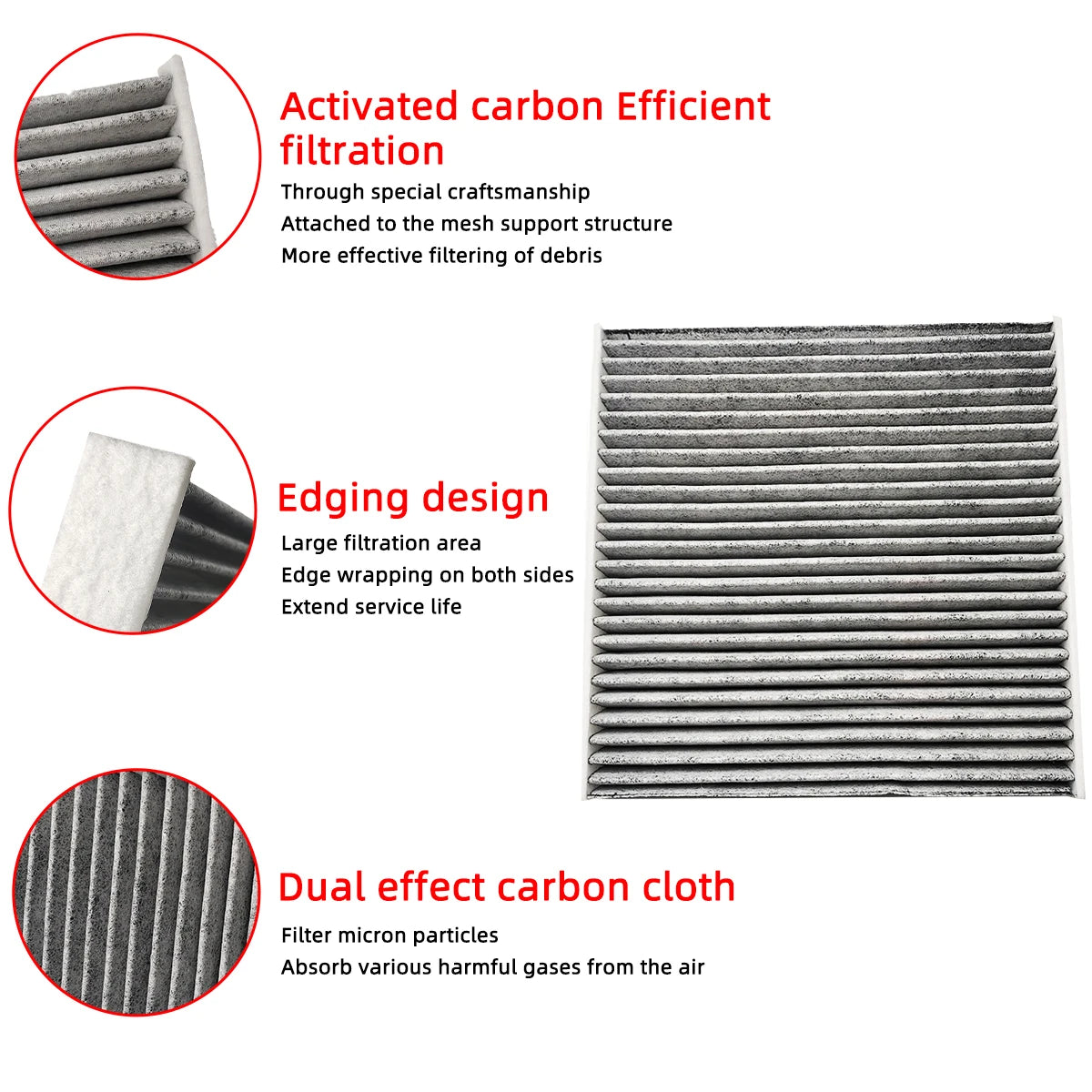 Replacement Cabin Air Filter for Honda Vehicles - 2