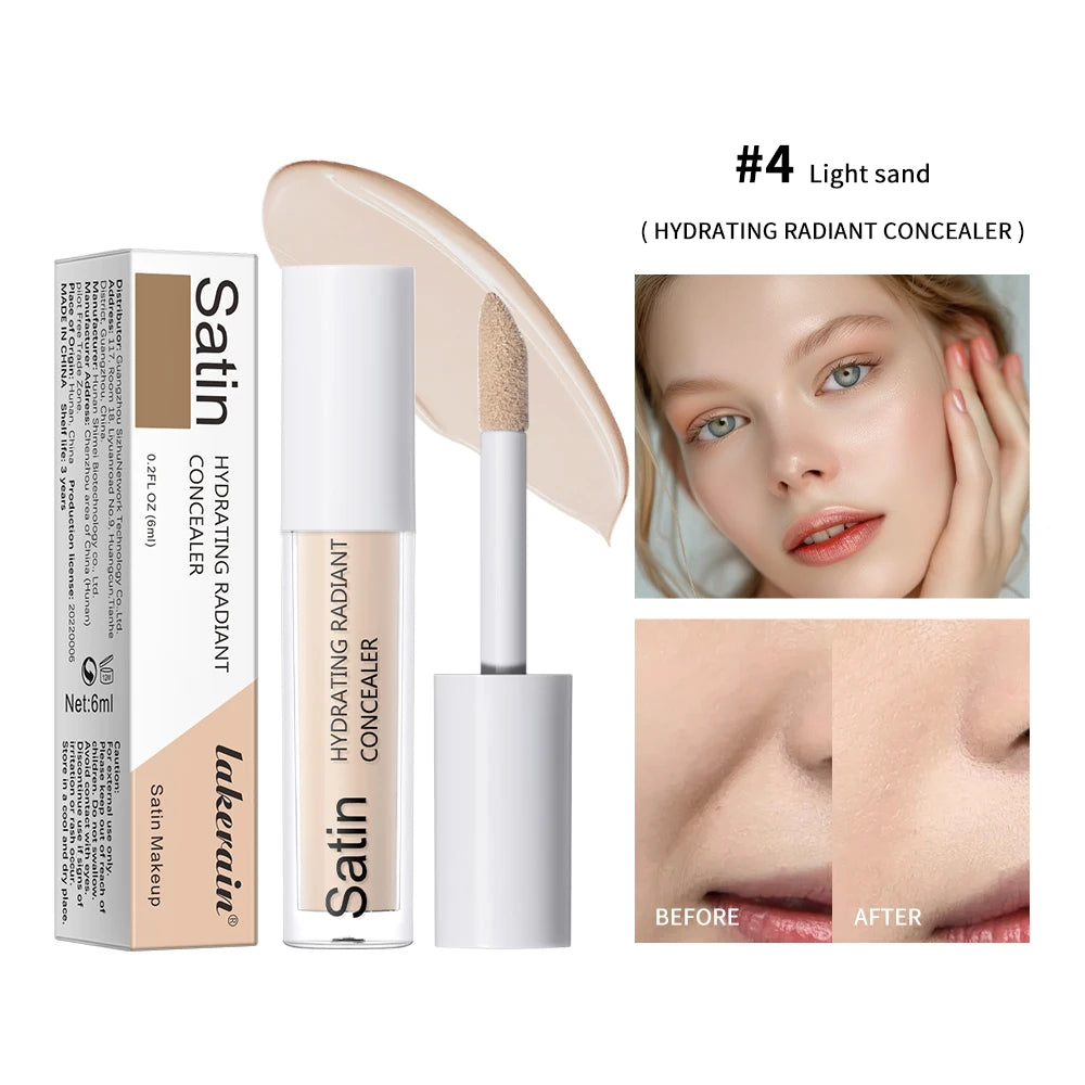 Full Coverage Long-Lasting Liquid Concealer for All Skin Types - 21