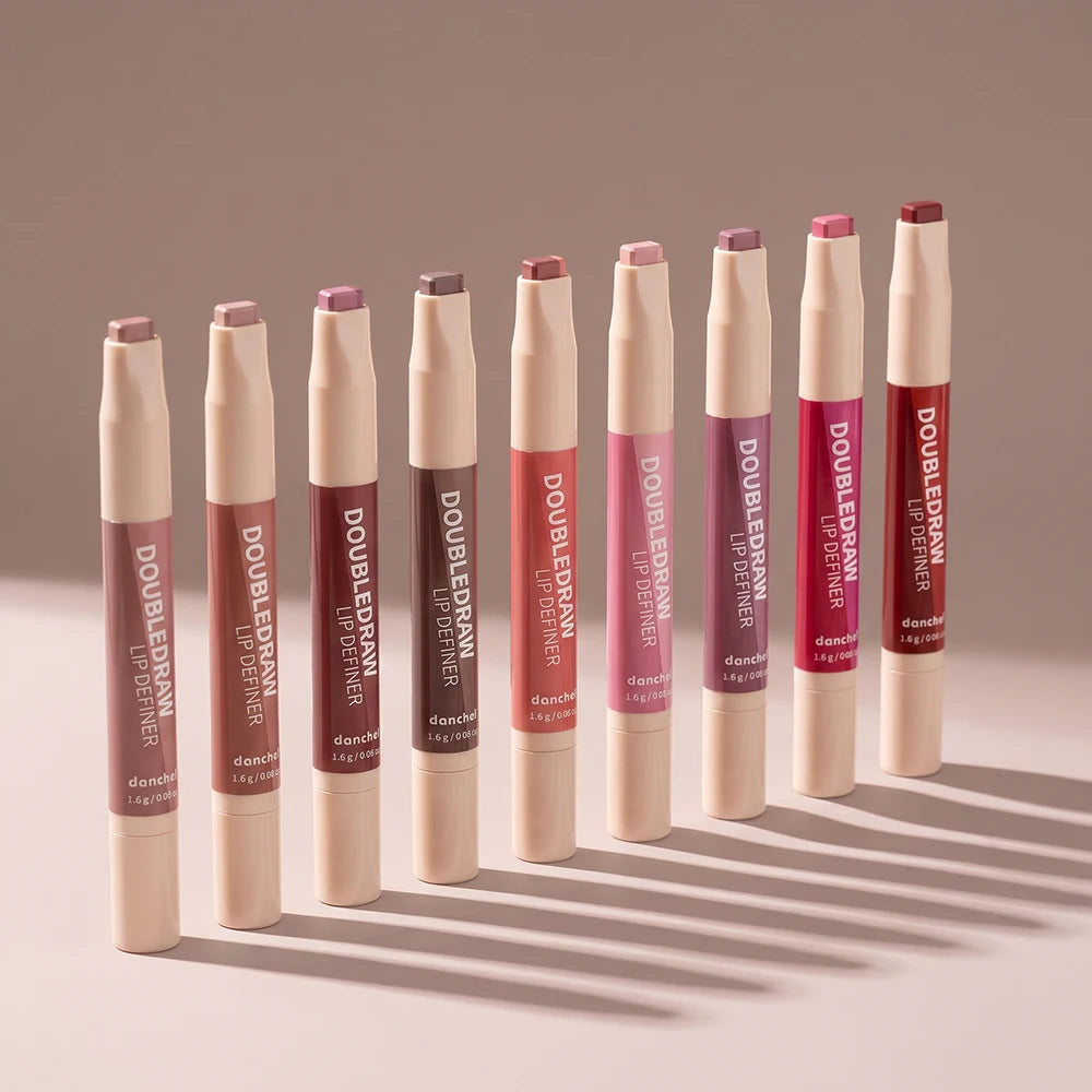 2-in-1 Matte Velvet Lip Liner and Hydrating Lip Gloss