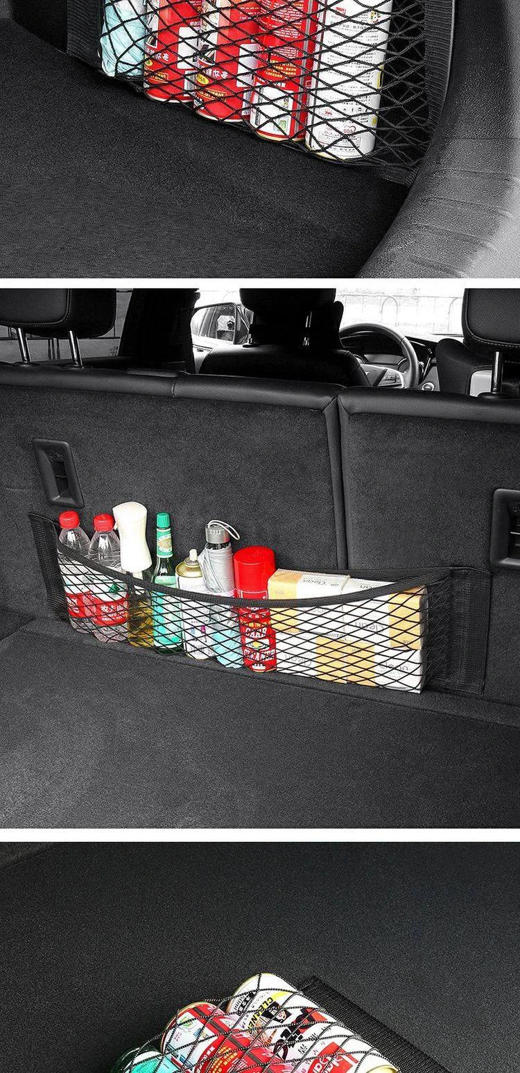 Universal Car Trunk Organizer Net Elastic Mesh Storage Bag