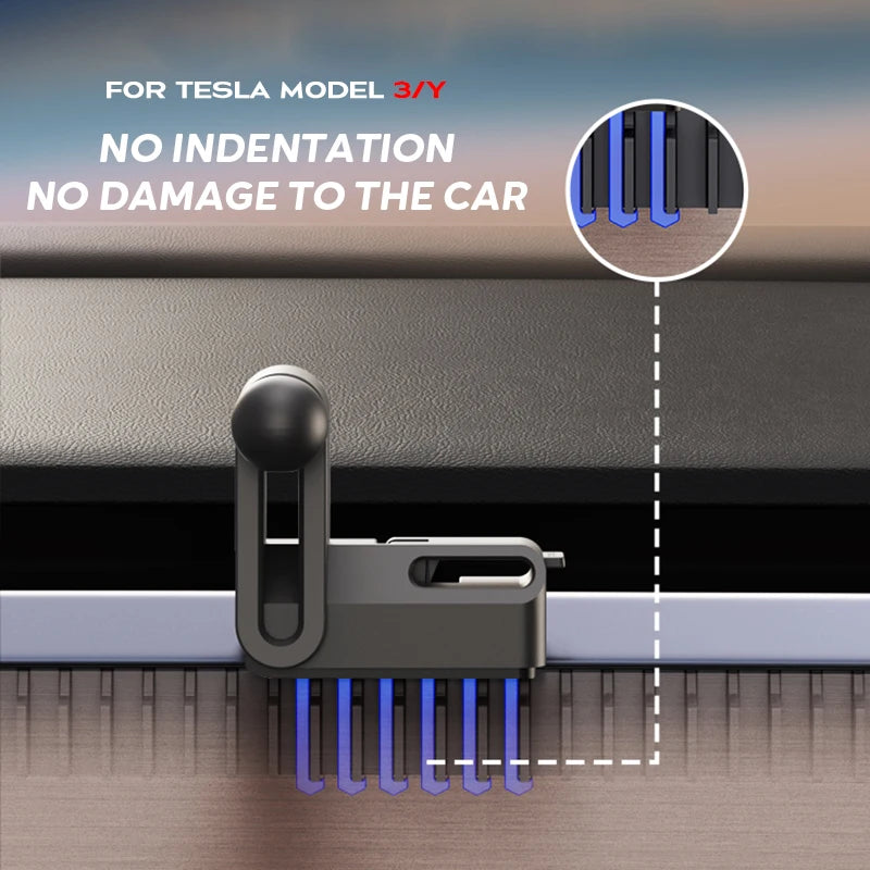 Dashboard Phone Mount Base for Tesla Model 3 and Model Y