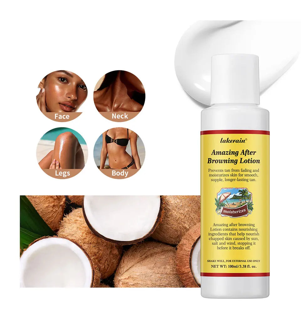 Sunless Tanning Body Lotion for Deep Bronze Glow - 26
