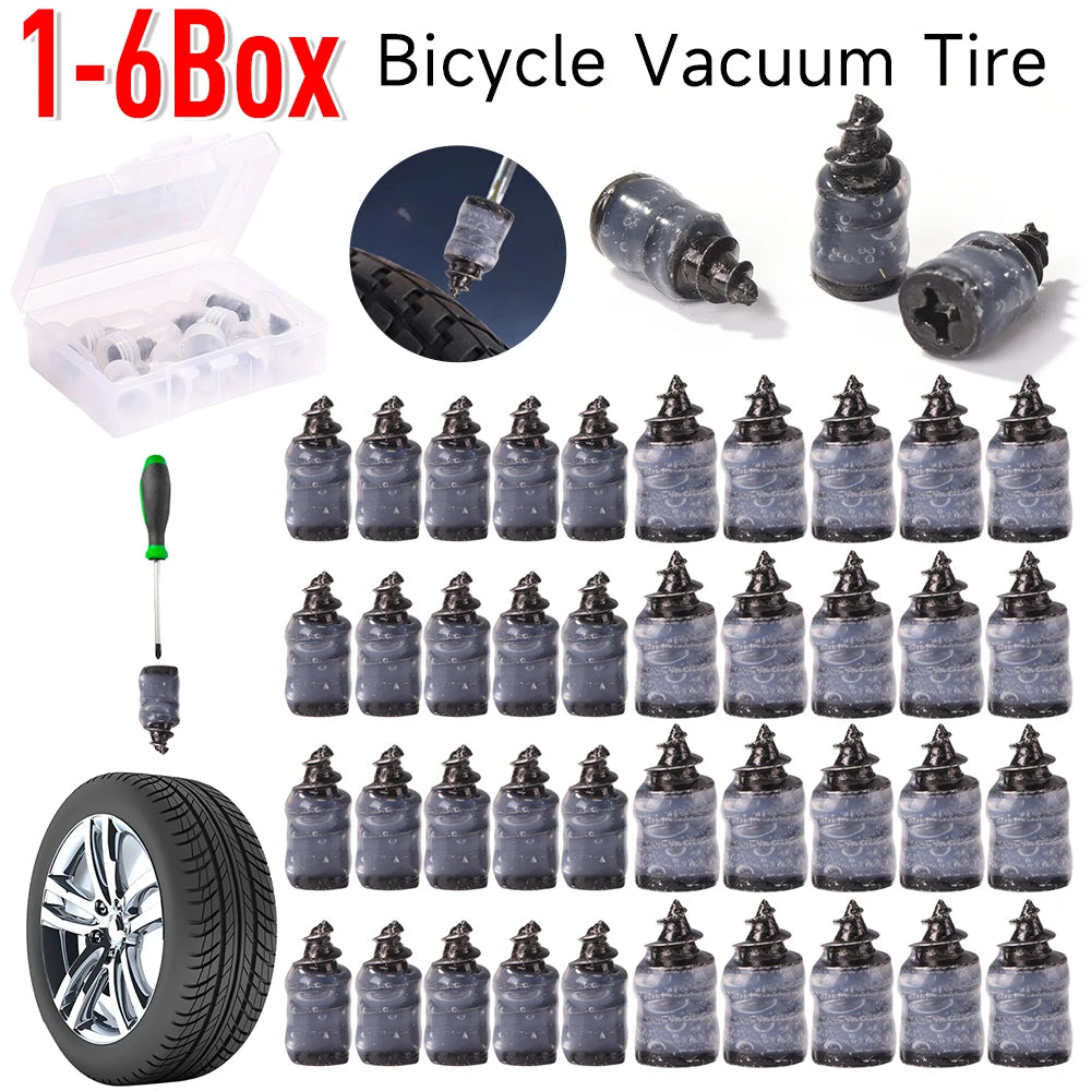 Universal Tubeless Tire Puncture Repair Rubber Nails
