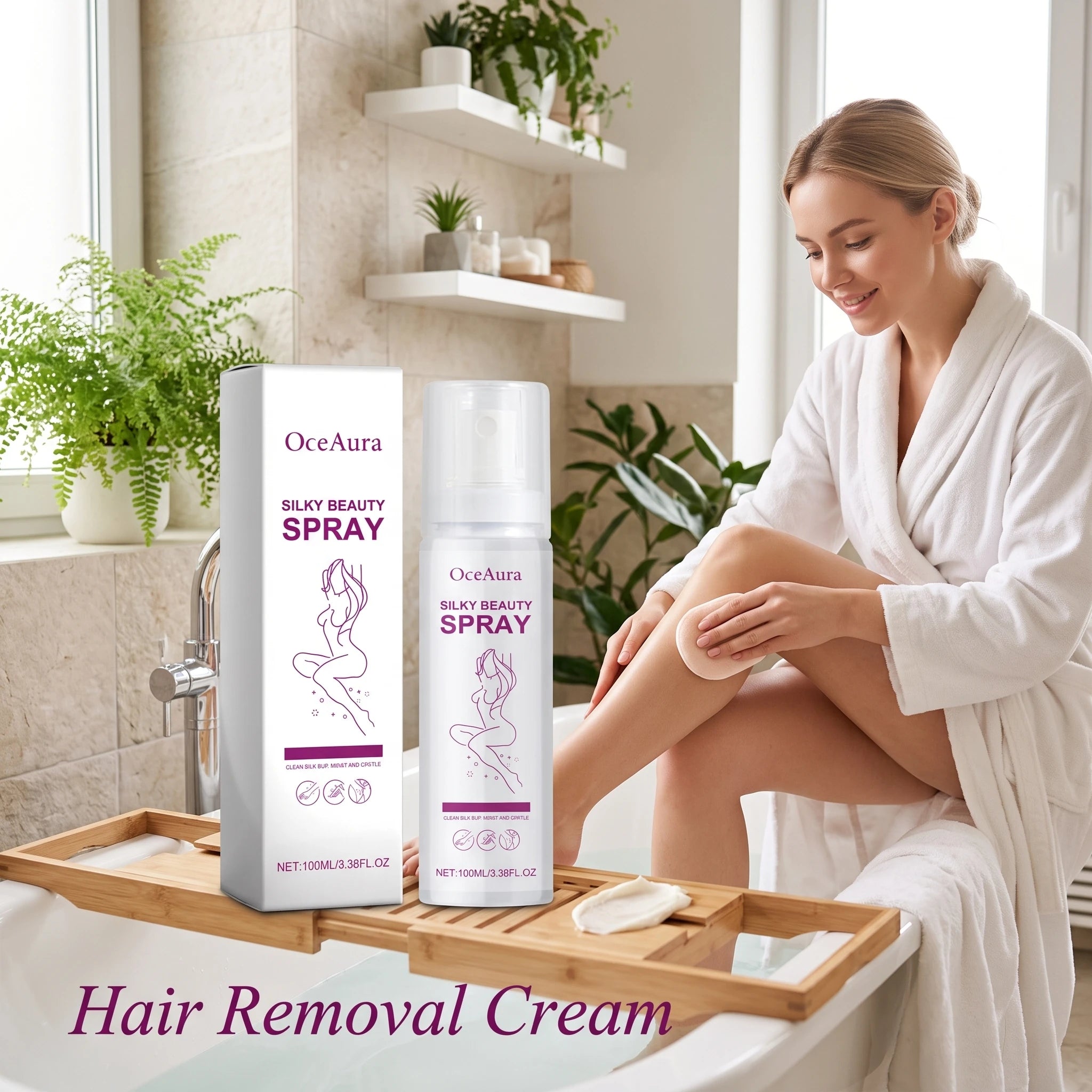 Gentle Painless Hair Removal Mousse Spray - 2