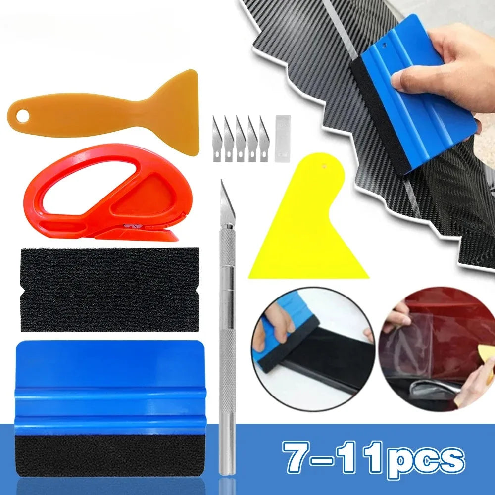 Professional Vinyl Wrap and Window Tinting Application Tool Kit