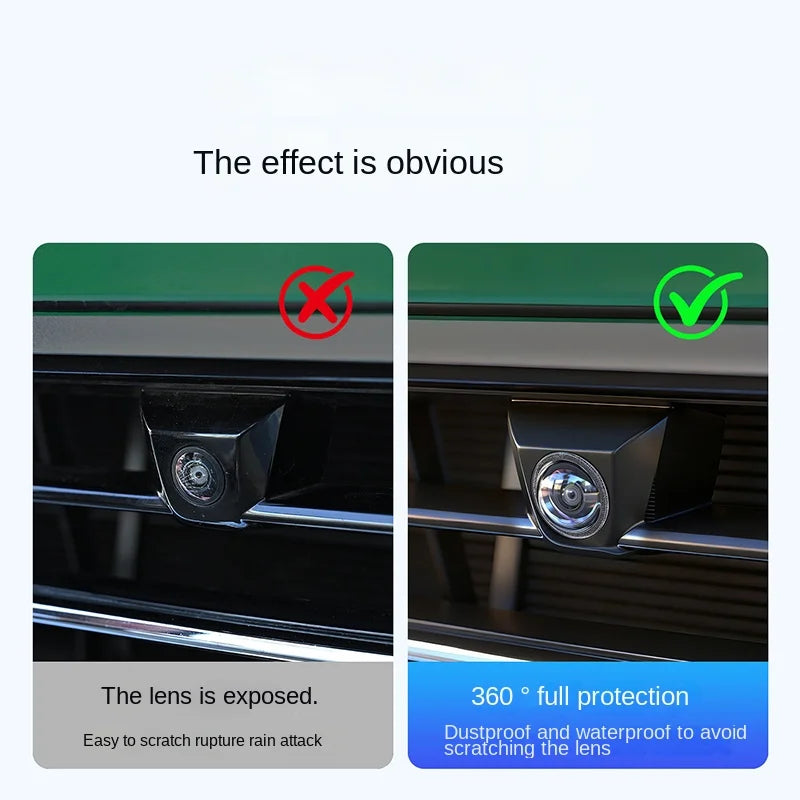 Car Front Bumper Camera Protective Lens Guard - 4