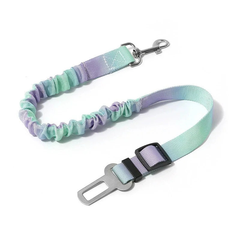 Adjustable Gradient Dog Car Safety Seat Belt - 18