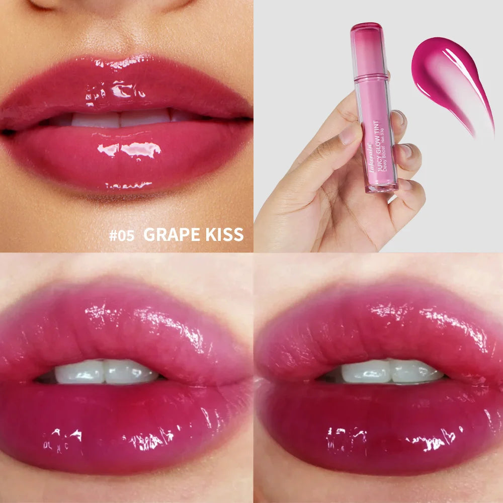 Mirror Shine Hydrating Lip Tint for Long-Lasting Plump Glow