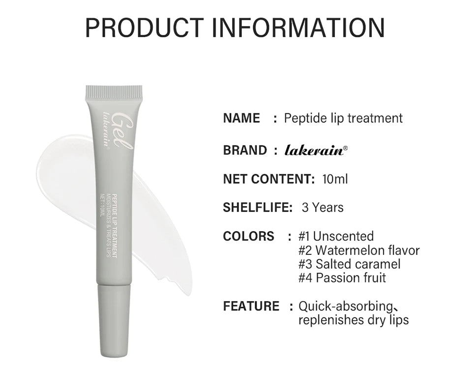 Peptide Lip Treatment Moisturizing Repair Gel