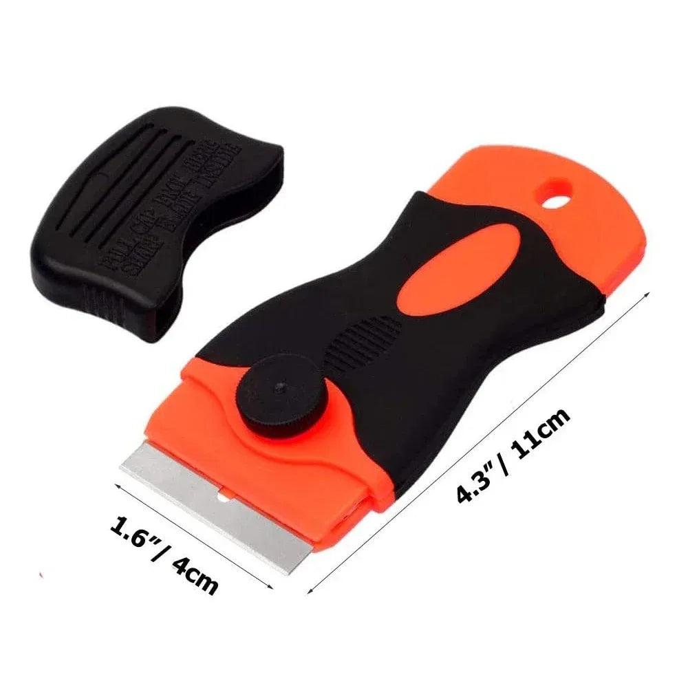 Multifunctional Razor Blade Scraper for Glue and Decal Removal - 2
