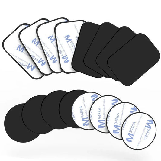 Universal Magnetic Adhesive Metal Plates for Car Phone Mounts