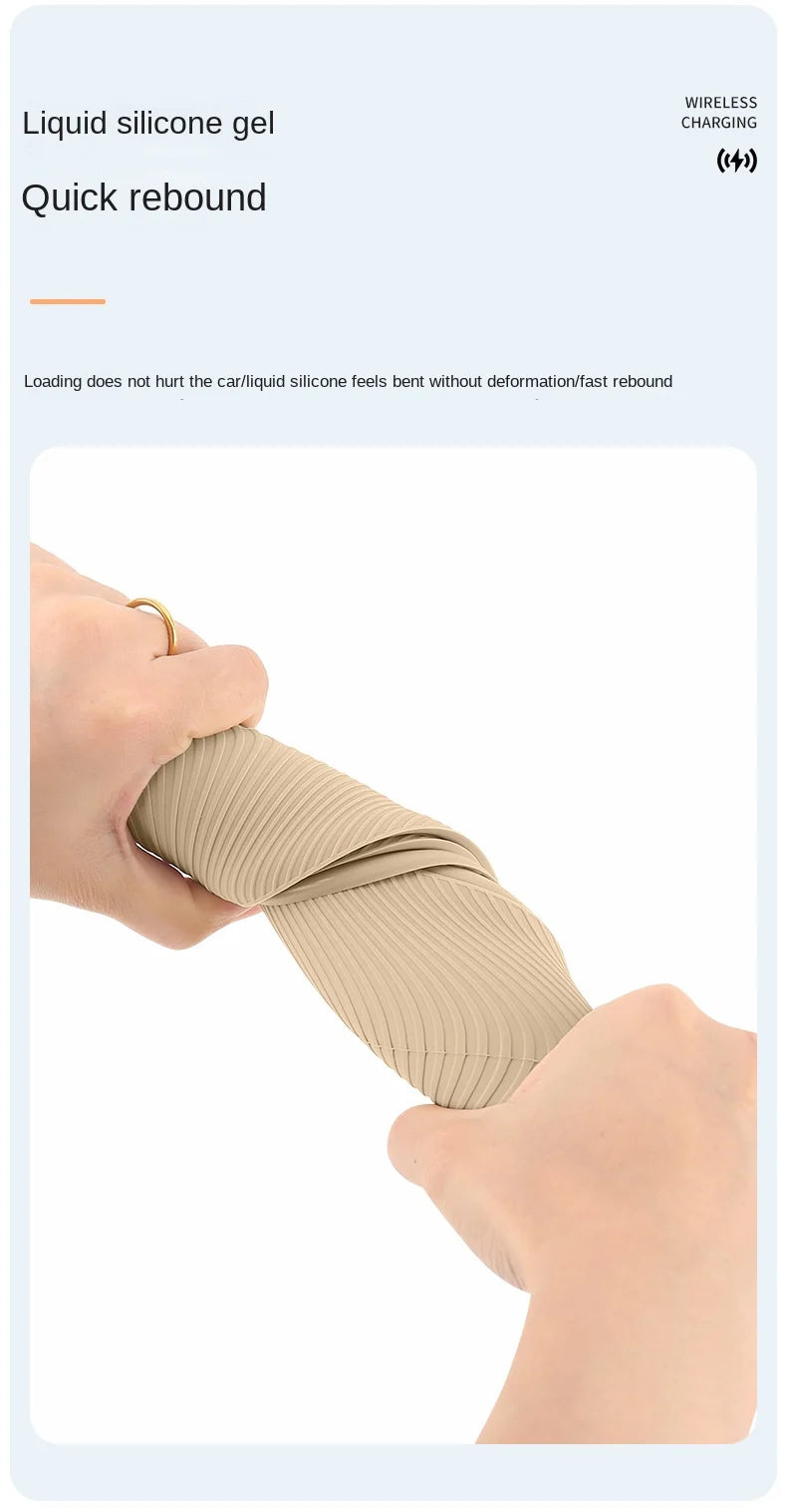 Non-Slip Breathable Silicone Car Steering Wheel Cover