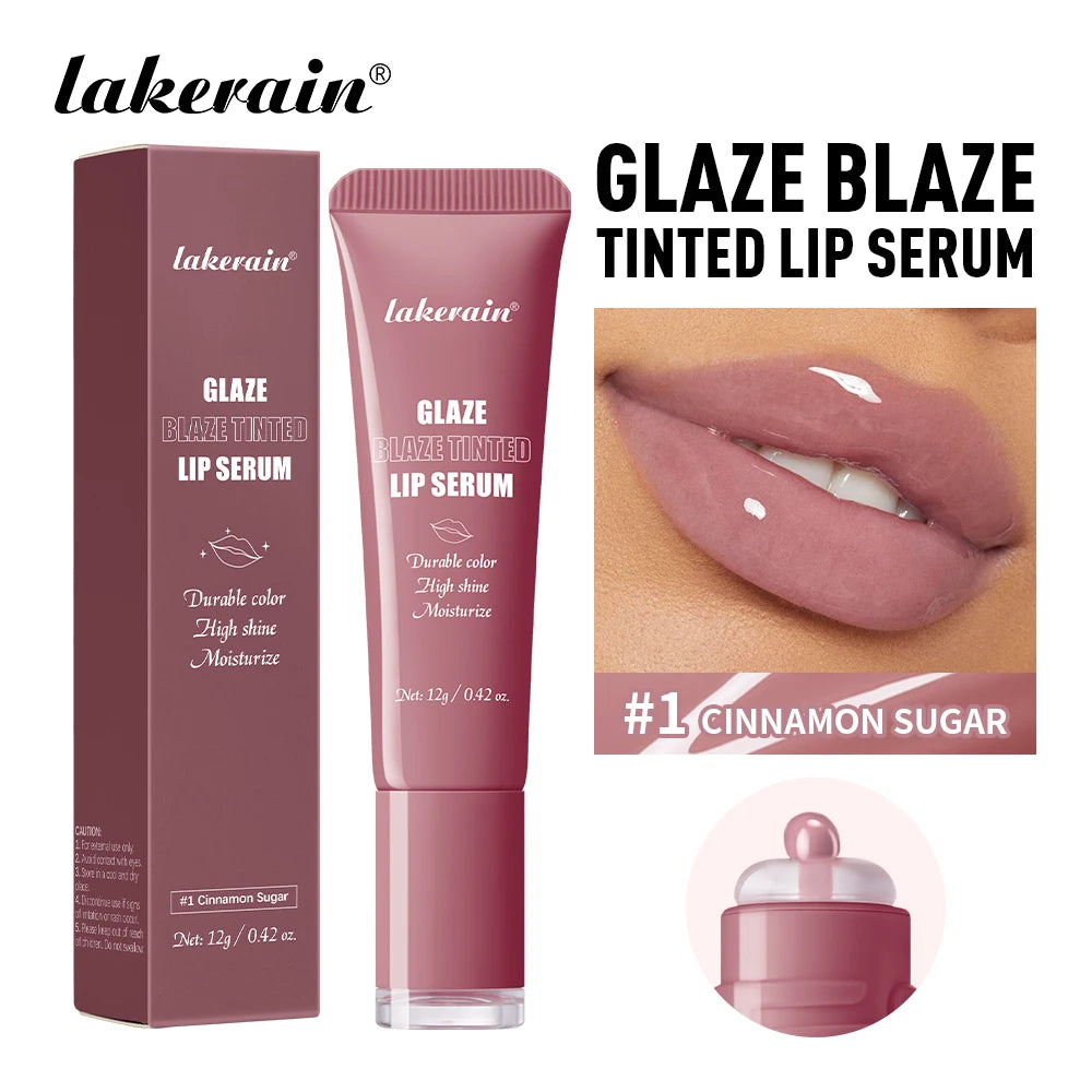 Hydrating Tinted Lip Serum for Glossy and Plump Lips