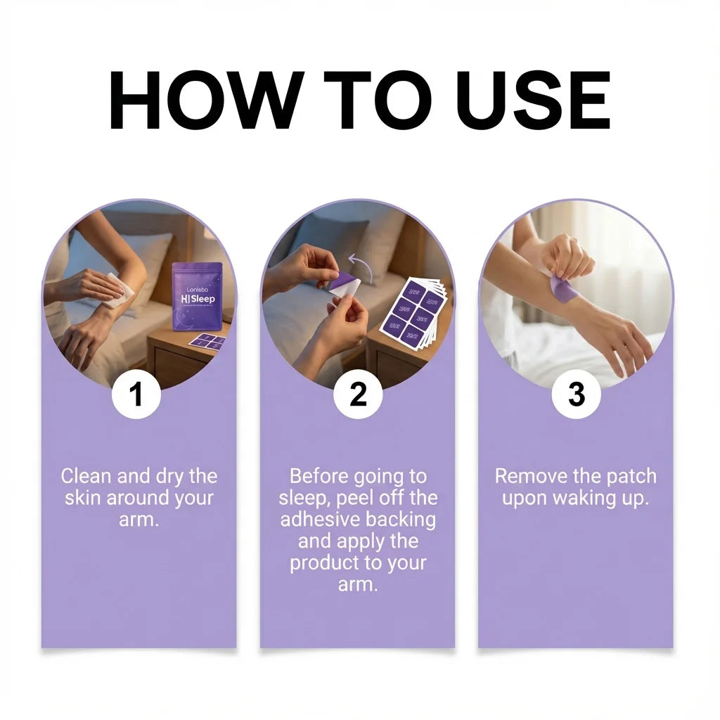 Natural Sleep Aid Patches for Insomnia Relief