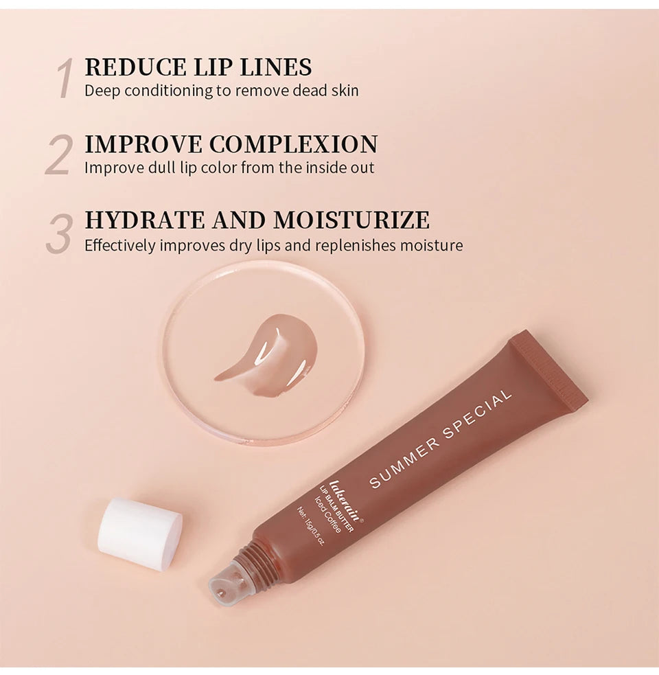 Moisturizing Lip Balm Butter for Glossy Hydrated Lips - 11