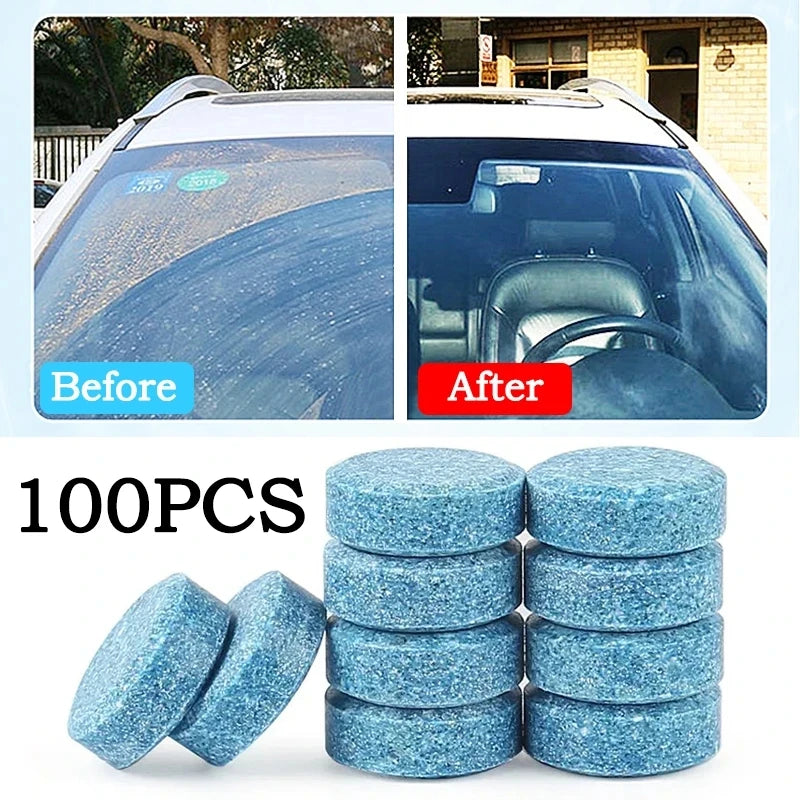 Concentrated Car Windscreen Wiper Cleaning Tablets