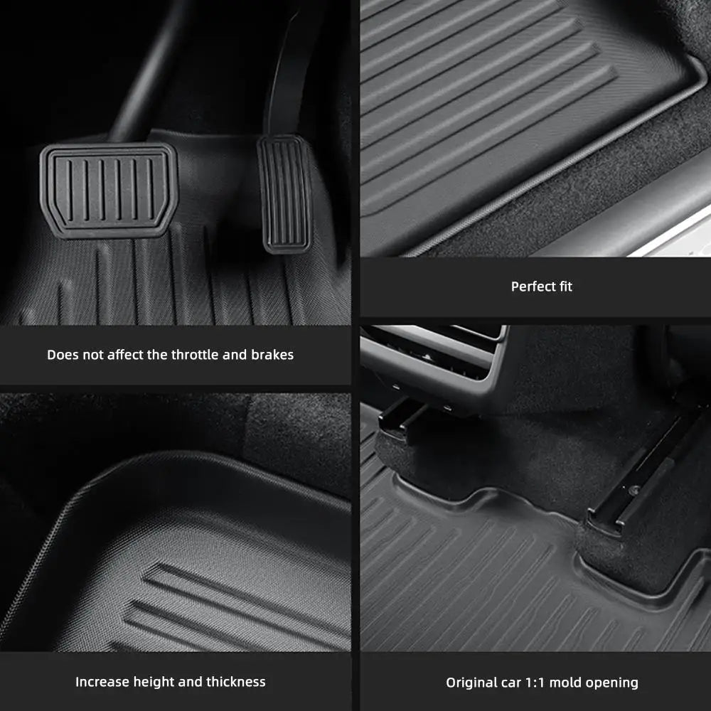 All-Weather Floor Mat and Cargo Liner Set for 2025 Model Y - 2