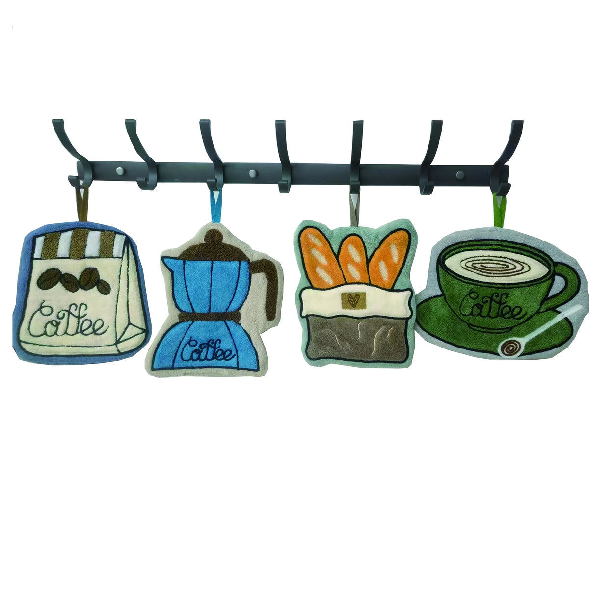 Quick-Drying Hanging Decorative Hand Towel for Kitchen and Bathroom