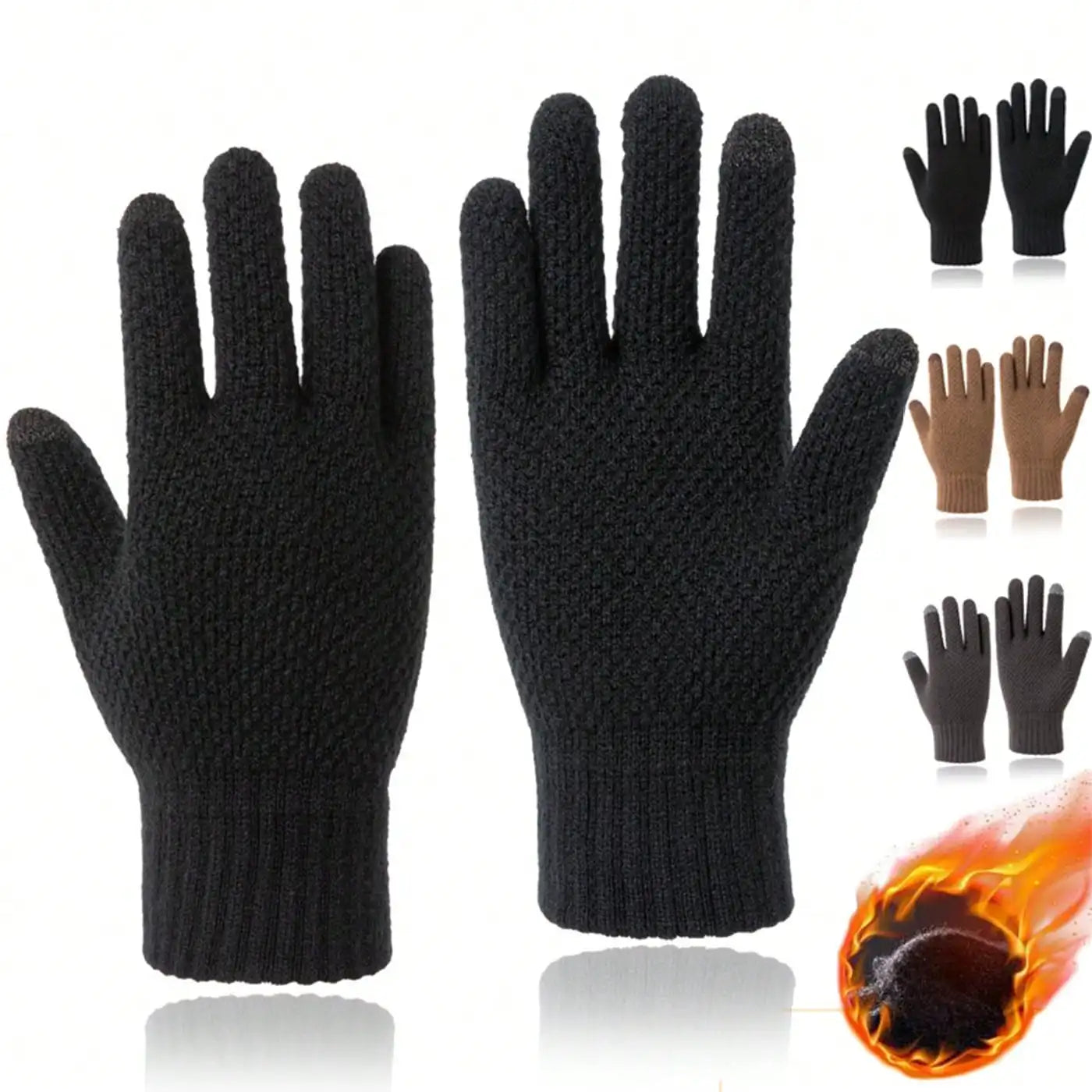 Thermal Touch Screen Winter Gloves for Cold Weather - 10