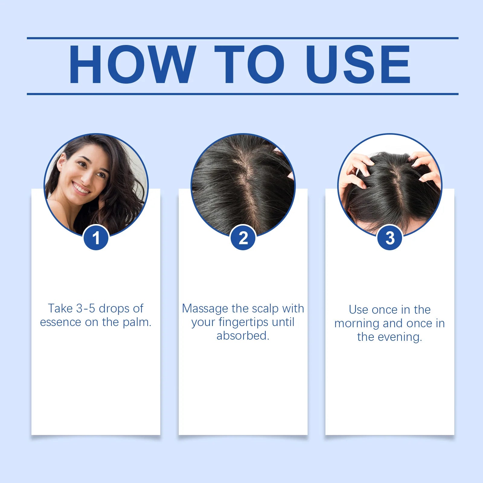 Copper Peptide Hair Growth Serum for Strengthening and Frizz Control - 12