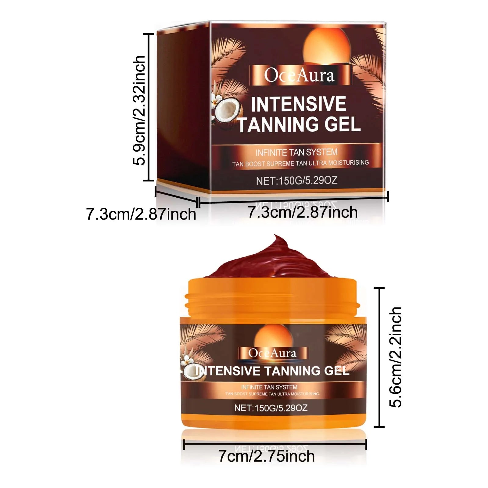 Intensive Tanning Gel for Natural Dark Skin - 6