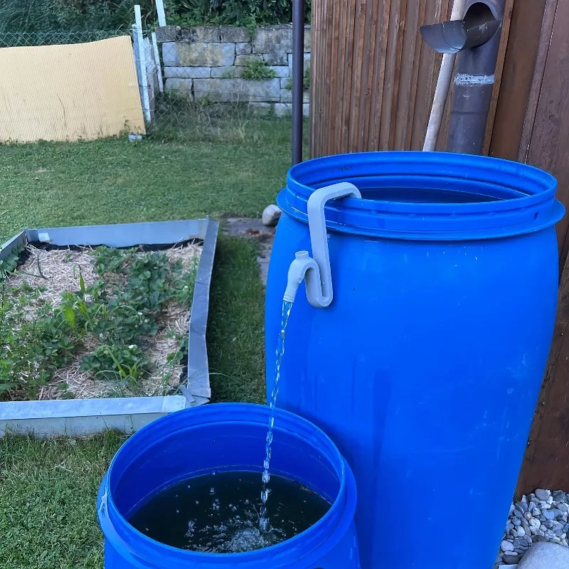 Self-Suction Garden Hose Drain Attachment for Flood Control - 2
