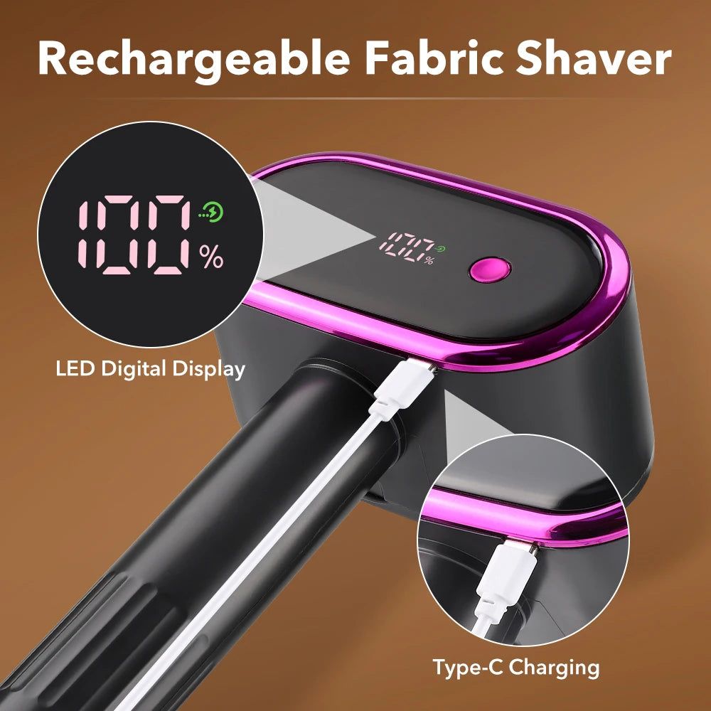 5-Speed Rechargeable Electric Fabric Shaver and Lint Remover - 13