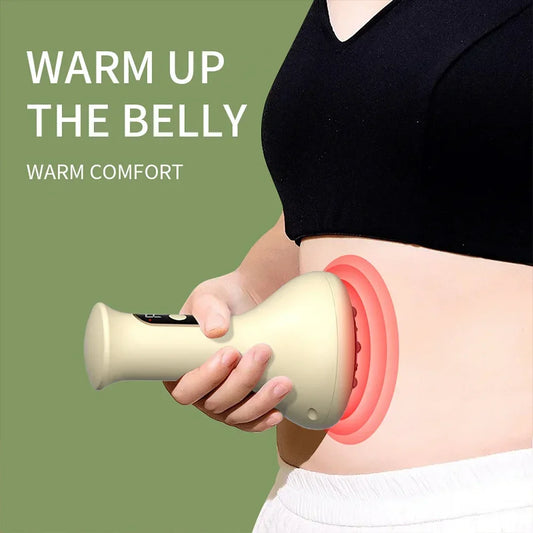 Electric Rechargeable Body Massager for Cupping and Hot Compress