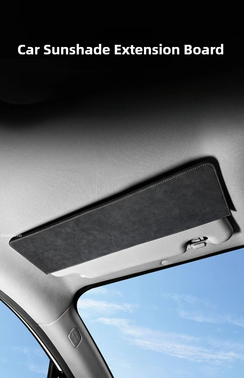 Anti-Glare Car Sun Visor Extension Shield - 6