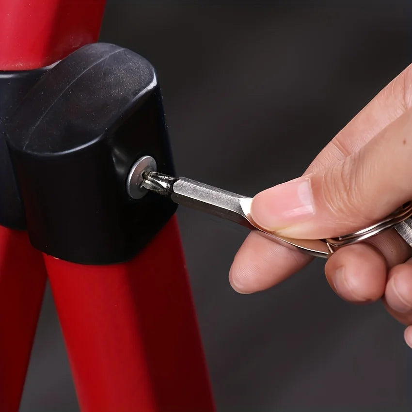 Portable Keychain Screwdriver Repair Tool Set - 8