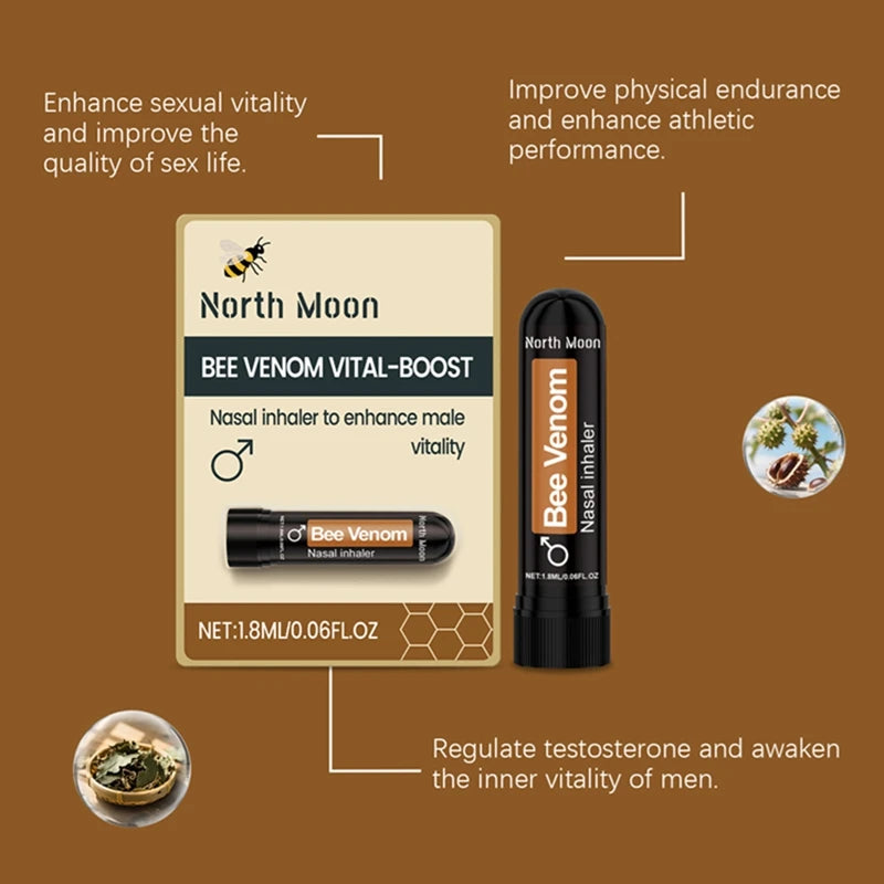 Bee Venom Vital-Boost Nasal Inhaler for Men - 5