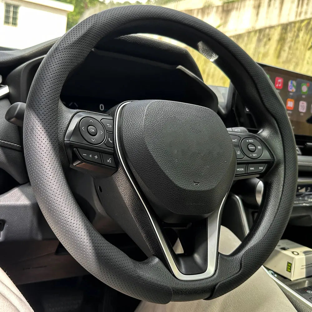 Universal Non-Slip Breathable Car Steering Wheel Cover - 4
