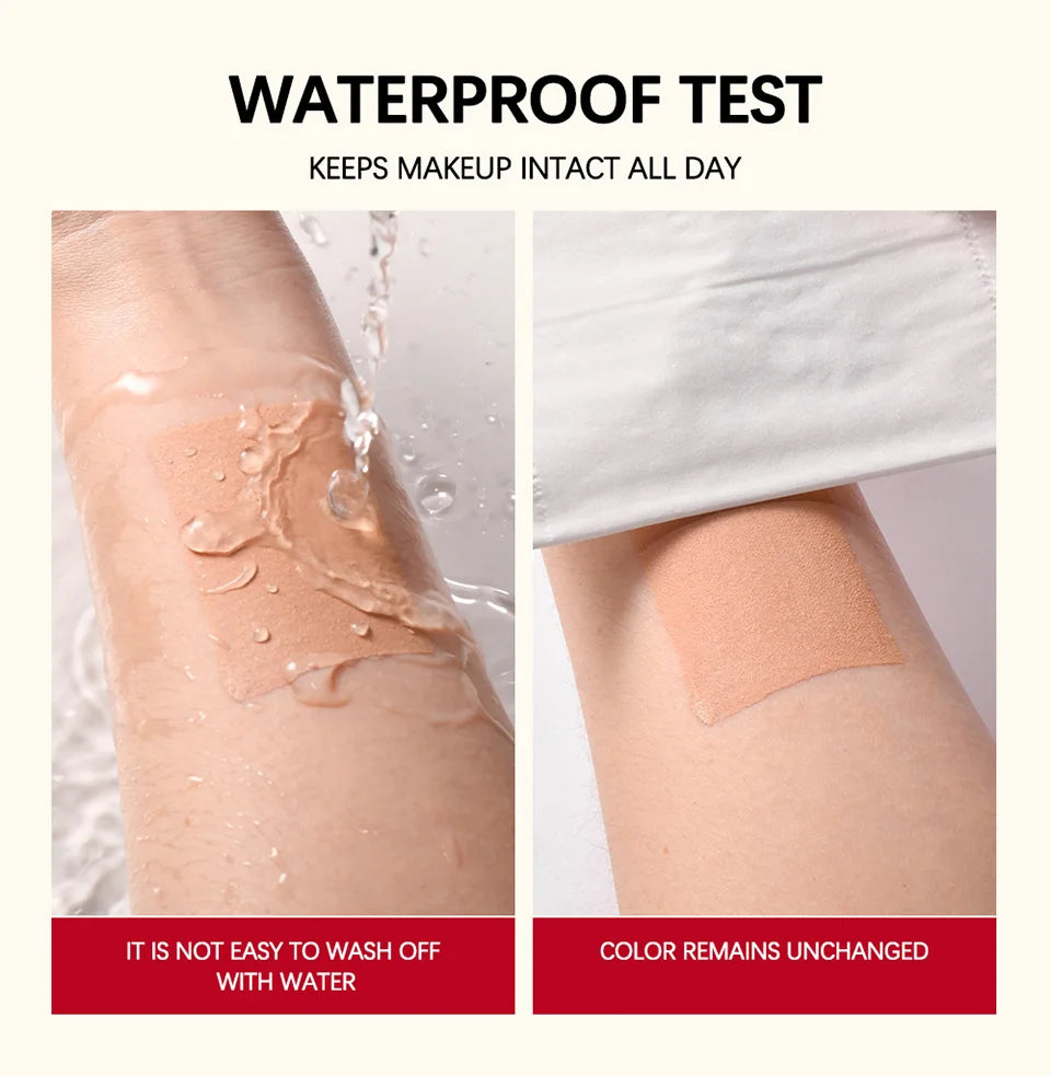 Matte Finish Liquid Foundation Concealer for Natural Skin Coverage - 11