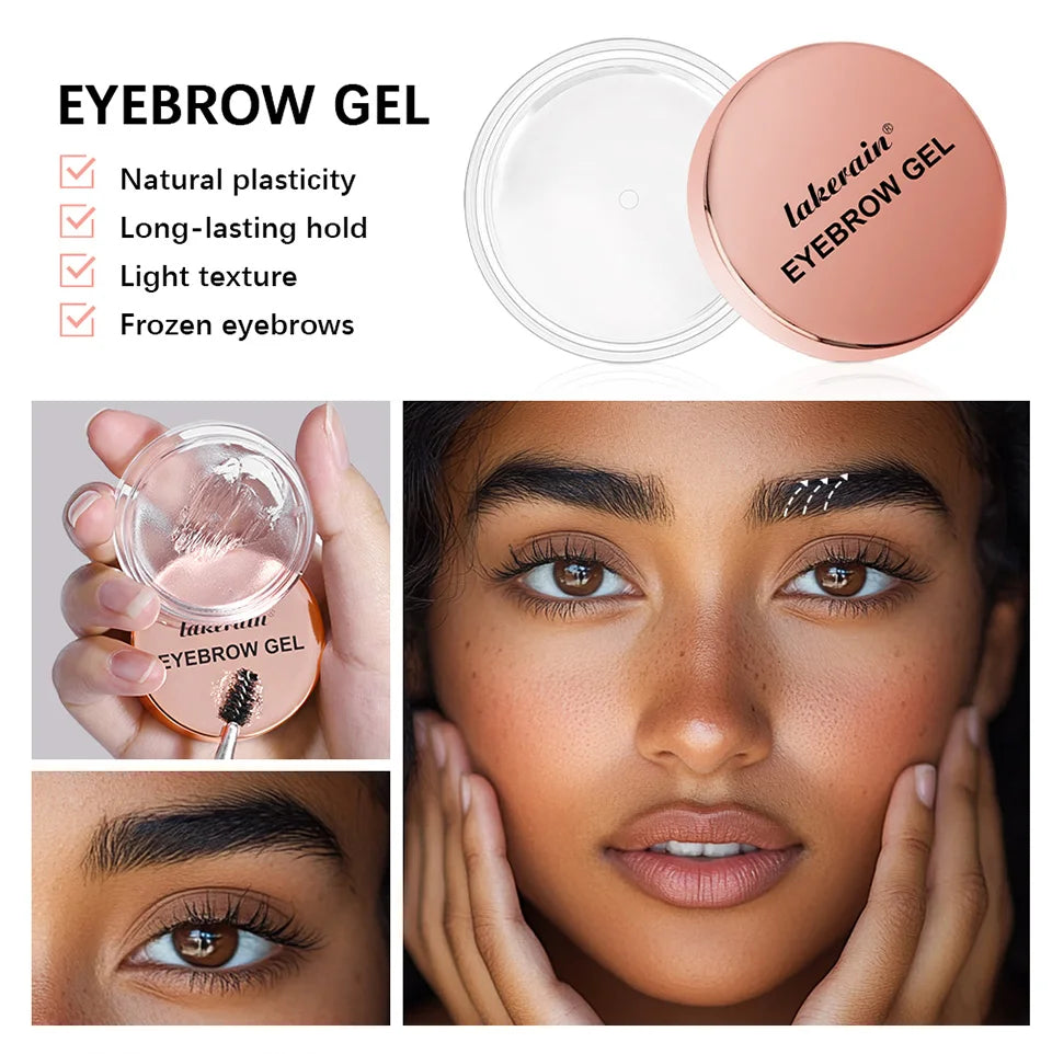Waterproof Transparent Eyebrow Styling Gel for Natural Lifted Brows - 10