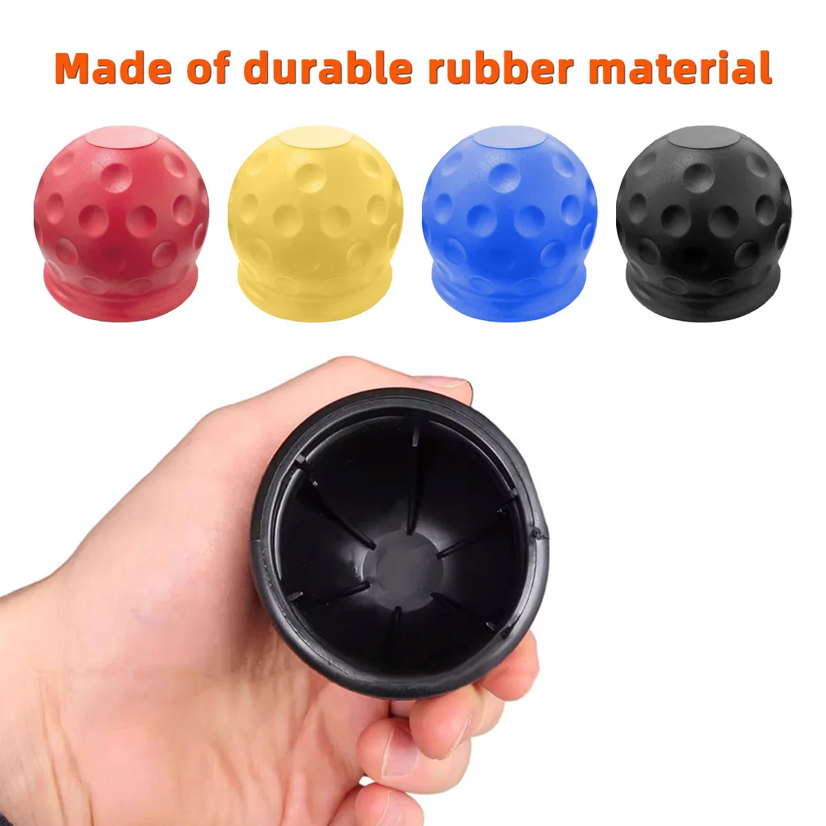 Universal Protective Trailer Hitch Ball Cover - 2