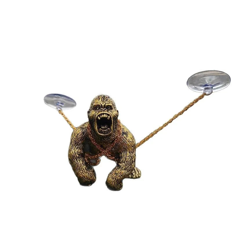 Roaring Gorilla Car Dashboard Ornament and Interior Decor - 2